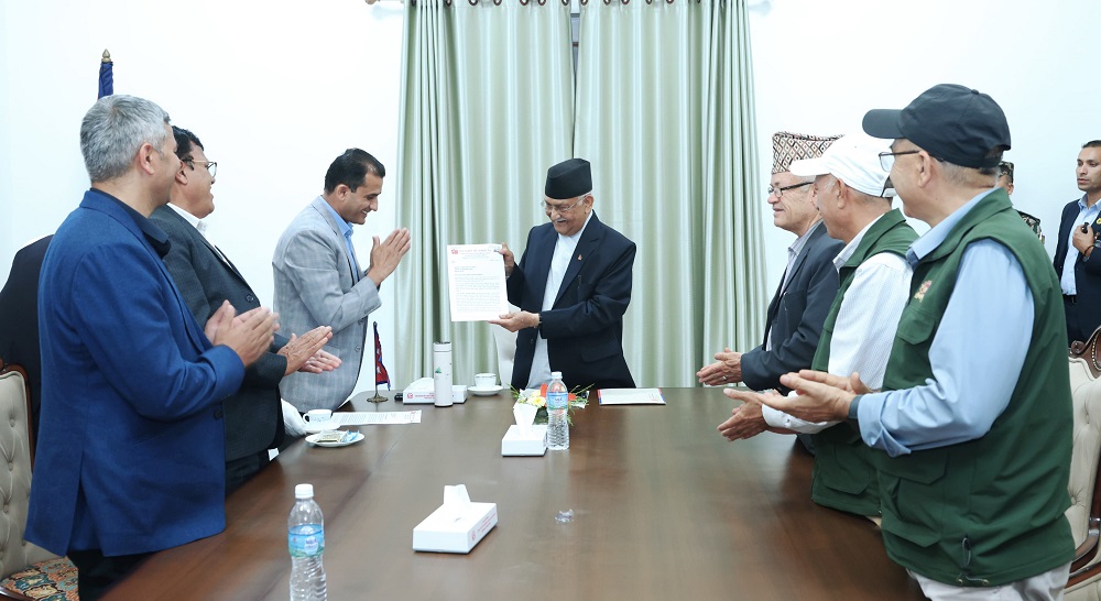 सगरमाथा संवाद कार्यक्रमबारे माओवदी केन्द्रको ध्यानाकर्षण